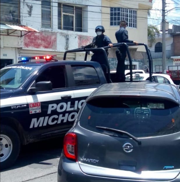 Detiene SSP en flagrancia a implicado en el robo de un vehículo, en Morelia