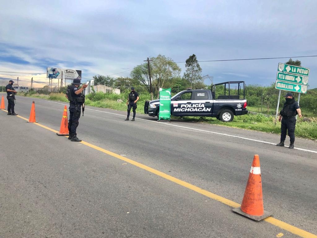 Con Bandera Verde, realiza SSP labores preventivas contra COVID-19 en La Piedad