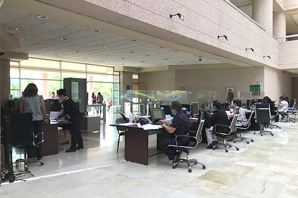 5,787 demandas y promociones recibidas en Morelia desde reapertura de Oficialías de Partes y Turno