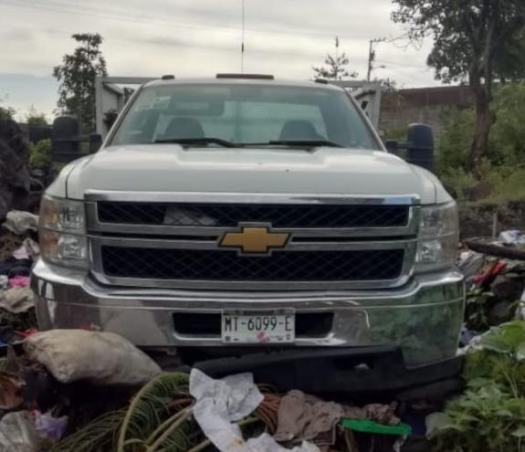 Recupera SSP camioneta con reporte de robo, en Uruapan