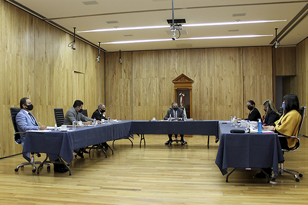 Para dar celeridad a los asuntos, el Consejo del Poder Judicial y sus comisiones permanentes realizan sesiones semanales