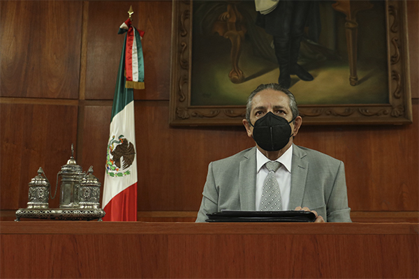 Héctor Octavio Morales Juárez, magistrado presidente del Poder Judicial de Michoacán, rendirá informe de actividades 2020