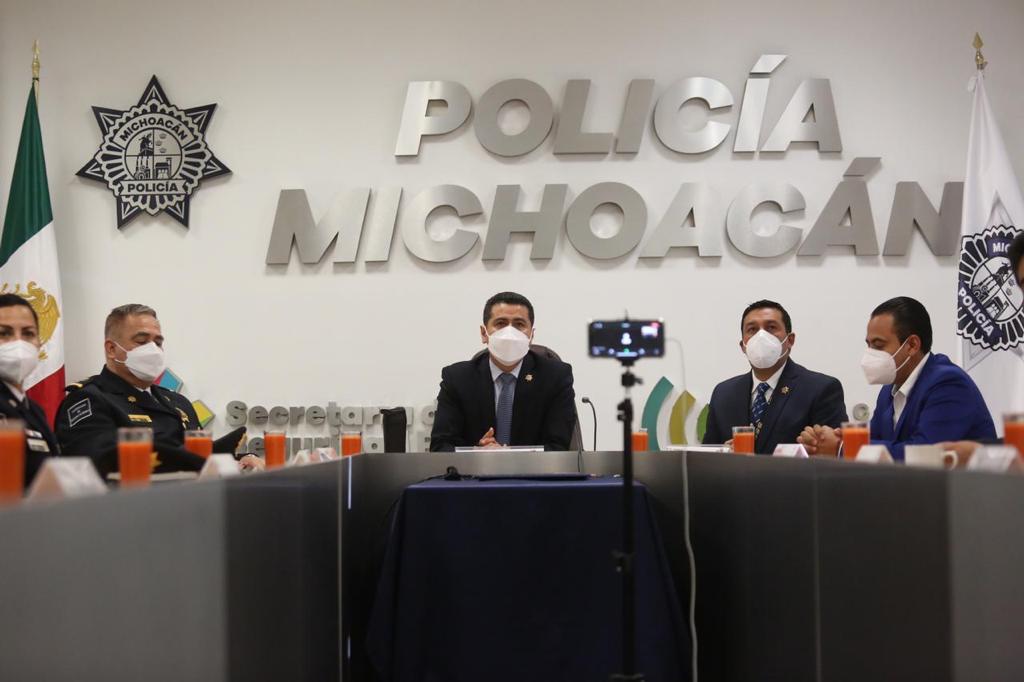 Policía Michoacán, acreditada internacionalmente: SSP