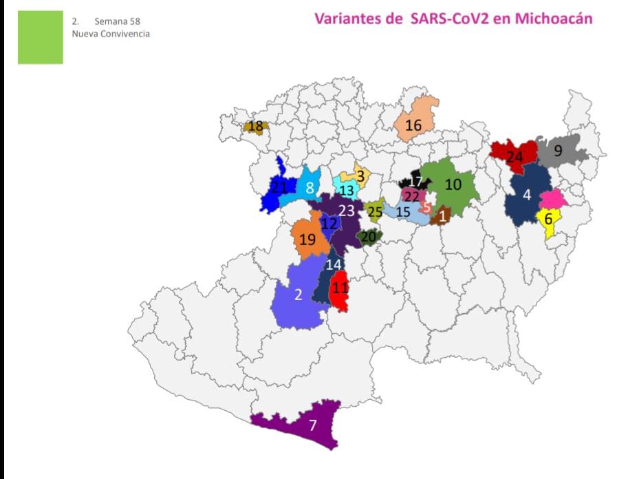 Cuatro municipios en alerta por registro de variante Covid