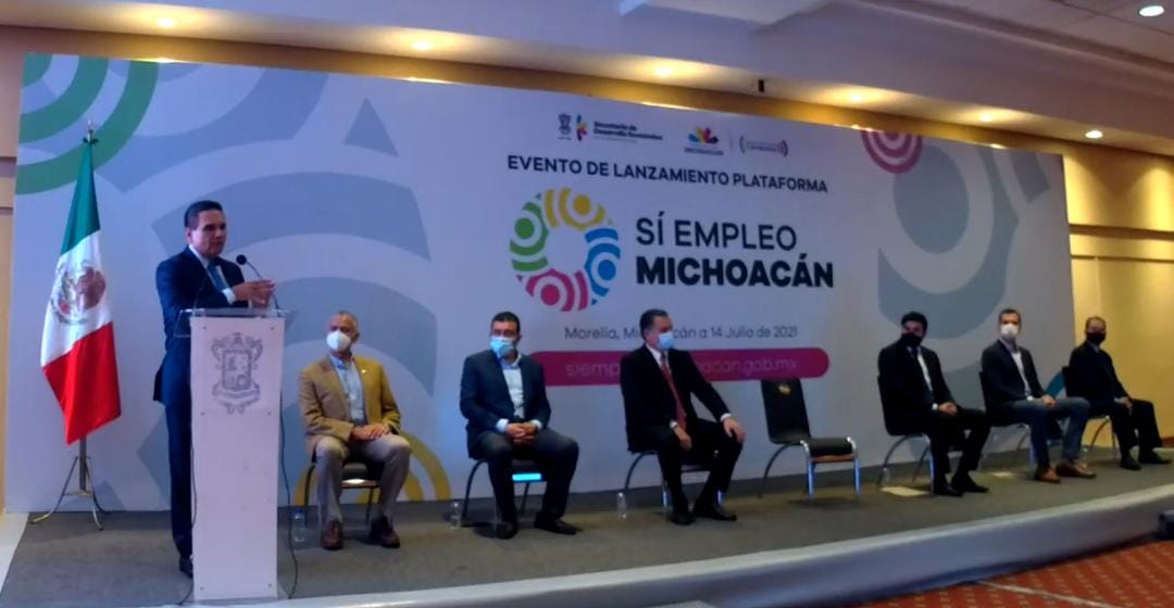 Presentan Sí Empleo Michoacán, plataforma para la colocación laboral