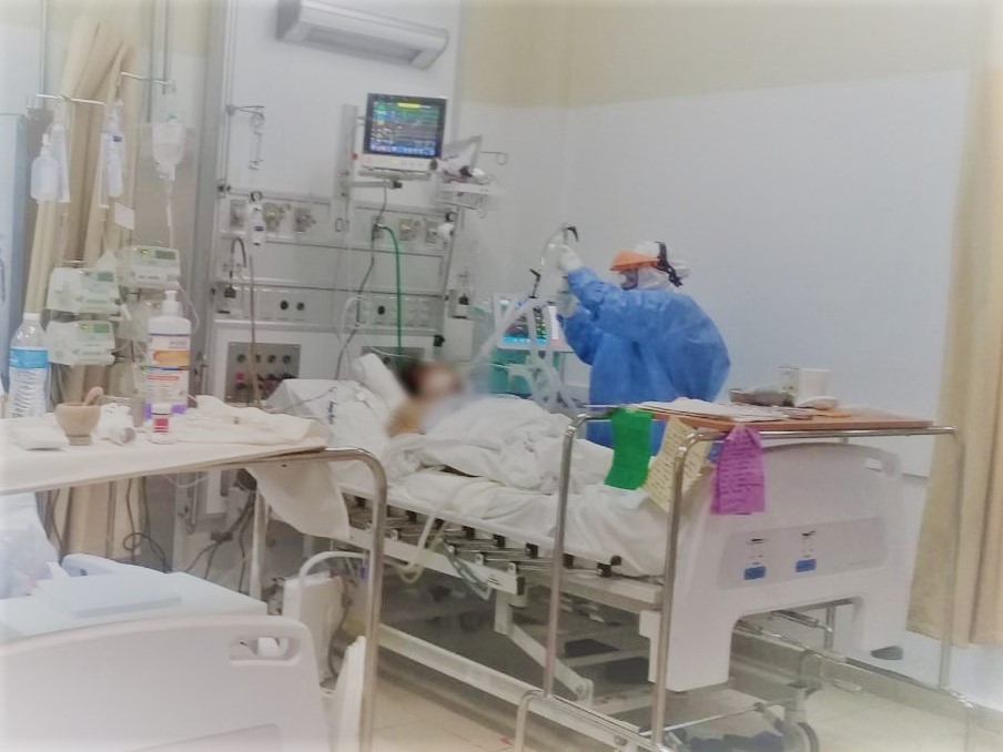 Al 44.4 % ocupación hospitalaria de camas COVID-19 en LC