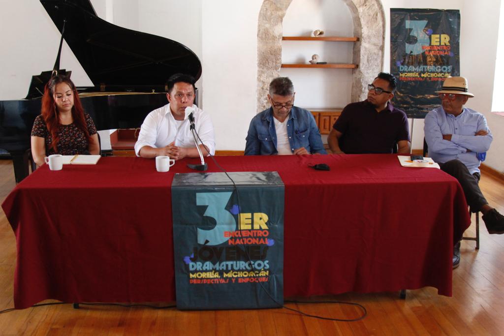 Morelia es sede del 3er. Encuentro Nacional de Jóvenes Dramaturgos, perspectivas y enfoques