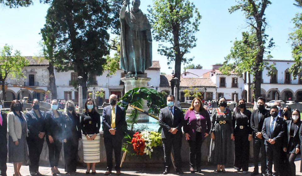 Diputadas conmemoran legado de Vasco de Quiroga