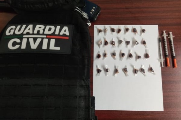 En Blindajes Morelia y Zamora, Guardia Civil detiene a tres presuntos distribuidores de droga