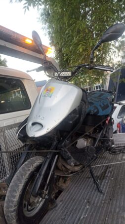 Tránsito y Movilidad del Estado recupera en las últimas horas dos motocicletas con reporte de robo