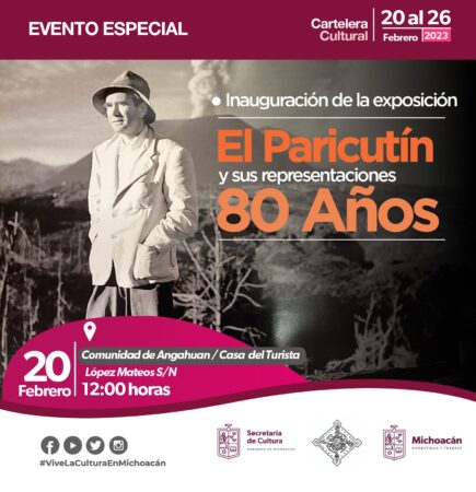 Con exposición, celebrará Secum 80 aniversario del Paricutín