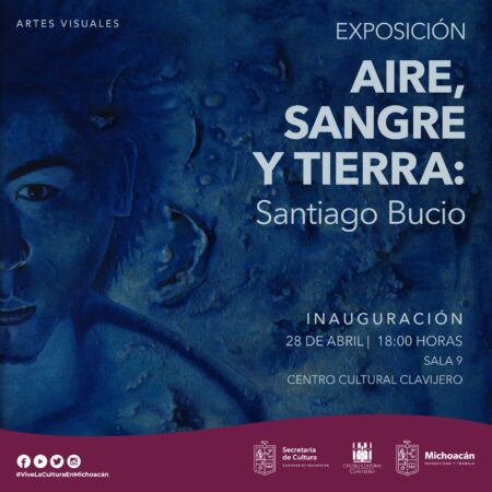Presentará Secum exposición de Santiago Bucio, en el Clavijero
