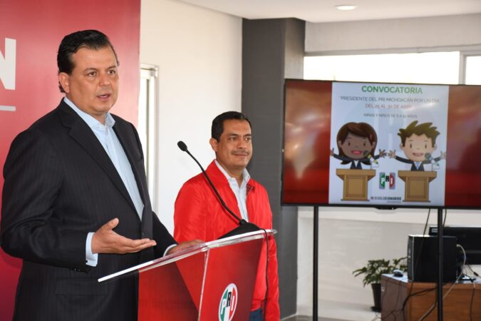 Invita PRI Michoacán a las y los niños a participar para ser “Presidente del CDE por Un Día”