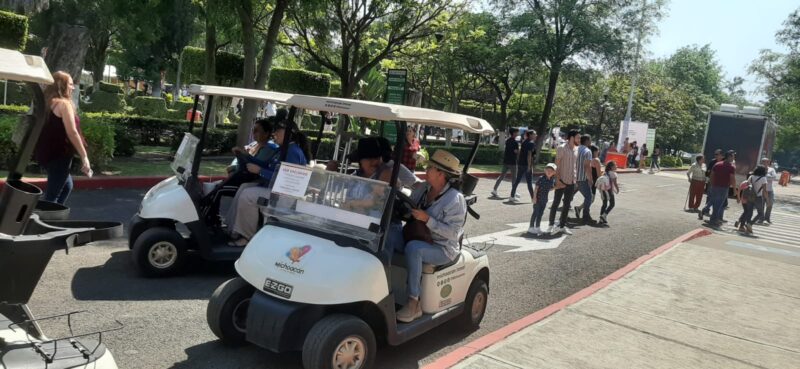 Carritos en el Festival Michoacán de Origen, vehículos para la inclusión: Sectur