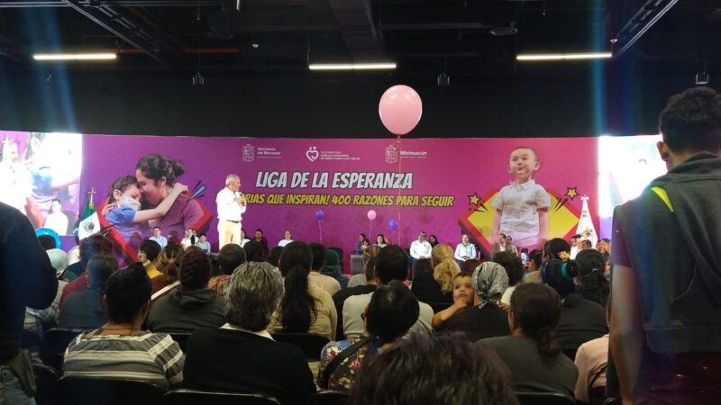 Ha otorgado Michoacán, 400 apoyos a familias cuidadoras de niños con cáncer, en 2023