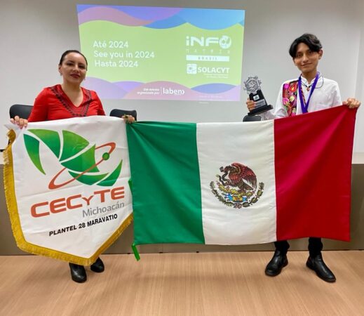 Se la rifa alumno del Cecytem; gana 3 premios de ciencia en Brasil