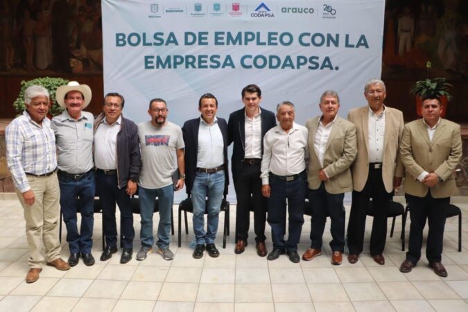 Ofertan ARAUCO Y CODAPSA bolsa de trabajo en Zitácuaro