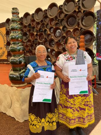 Atole de nurite de Uruapan, gana el concurso en el 19 Encuentro de Cocineras Tradicionales