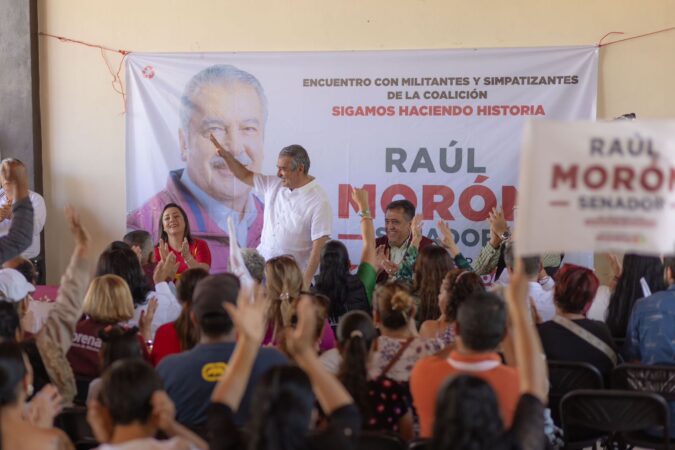 Llama Raúl Morón a pensar en grande al pueblo de Michoacán