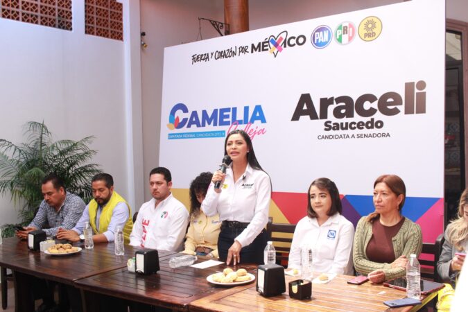Urgente garantizar seguridad para la producción en Michoacán: Araceli Saucedo