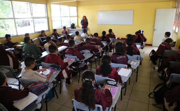 En Morelia, alistan autoridades calendario de próximo ciclo escolar