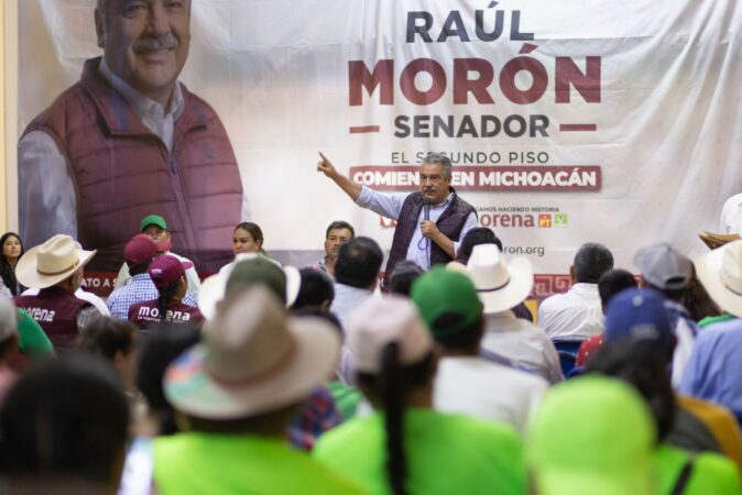 Bajío de Michoacán impulsará a Raúl Morón al Senado de la República