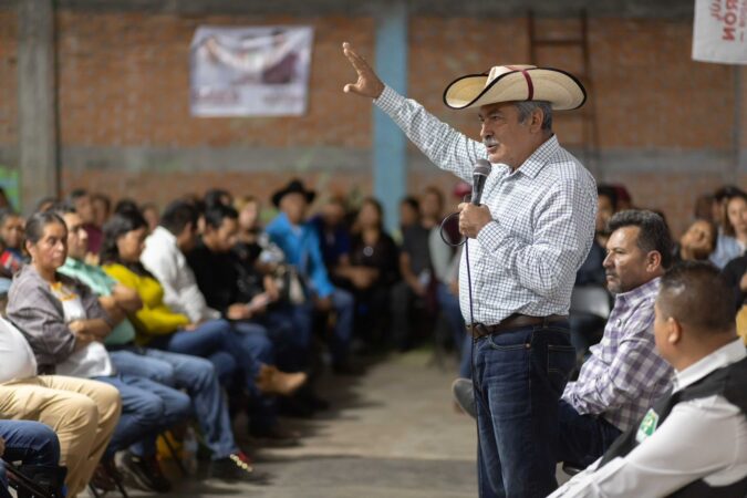 Defenderá Raúl Morón lucha por la democracia de las y los michoacanos