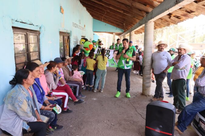 Recorre “Neto” Núñez comunidades morelianas, olvidadas por el gobierno municipal