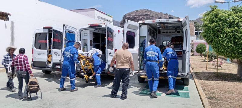 SSM traslada a Morelia a 5 michoacanas accidentadas en Edomex