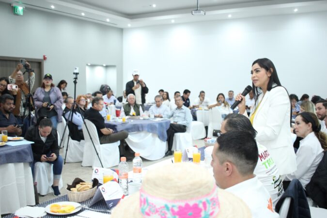 Potenciar las capacidades de desarrollo, el compromiso asumido por Araceli Saucedo con la Canacintra