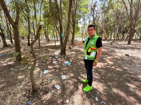 Denuncia Ernesto Núñez abandono del “Arboretum” Morelia