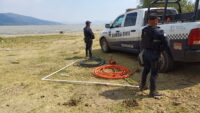 Desactivan otra toma para el huachicoleo de agua en lago de Pátzcuaro 