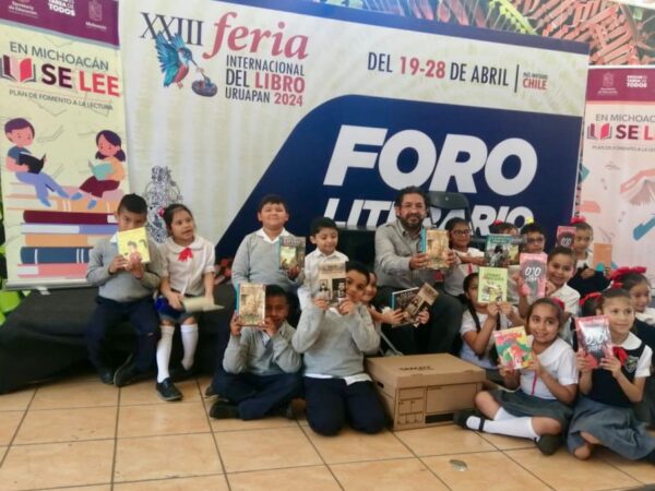 SEE participa en ferias literarias de Uruapan, Tacámbaro y Morelia