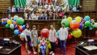 Desde el Parlamento Infantil 2024, niñas y niños buscan un mejor Michoacán 