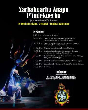 Jarácuaro celebra el primer Festival Artístico, Artesanal y de Comida Tradicional: Secum
