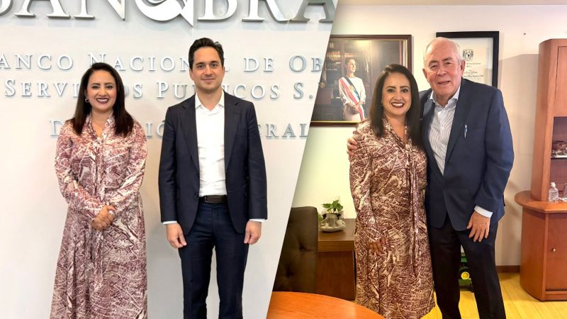 Gladyz Butanda establece vínculo con la Federación para impulsar Plan Michoacán*