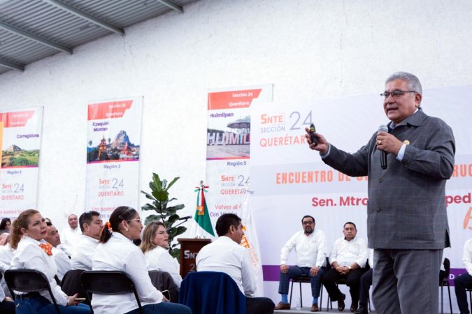 Diálogo y negociación, la ruta del SNTE para dignificar al  magisterio