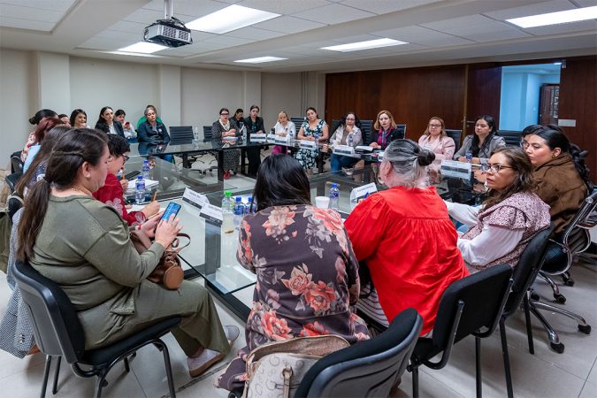 Poder Judicial de Michoacán establece diálogo con colectivos feministas para construir agenda conjunta