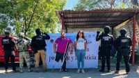 Catea FGE dos inmuebles en el Tianguis Limonero de Múgica; hay tres detenidos 
