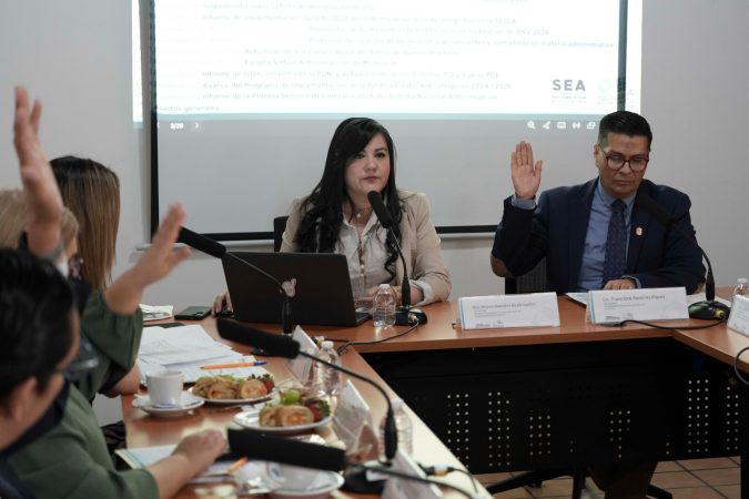 La Secretaría Ejecutiva del Sistema Estatal Anticorrupción rinde informe de actividades, ante su Órgano de Gobierno