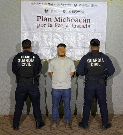 SSP detiene a 2 presuntos integrantes de una célula delictiva en Tarímbaro y Álvaro Obregón