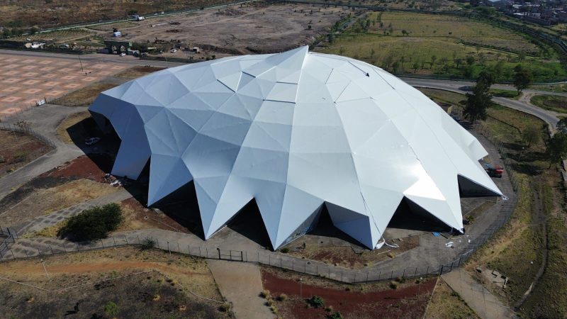 Gobierno estatal concluye rehabilitación del domo del Bicentenario