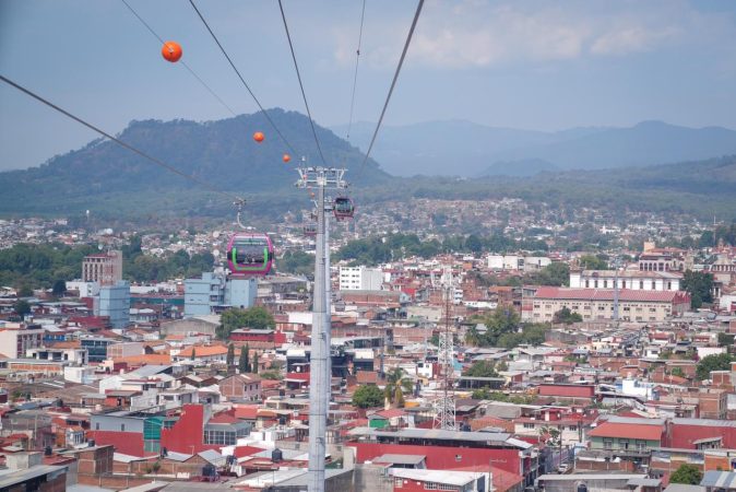 Sábado 18 y domingo 19 de abril el teleférico de Uruapan será gratis: Gladyz Butanda