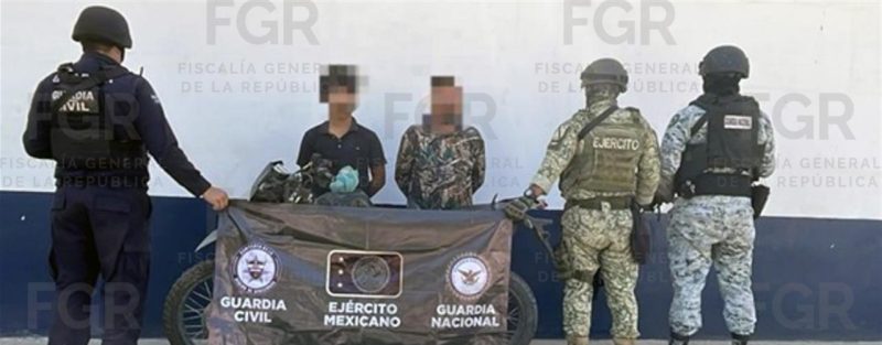 FGR obtiene vinculación a proceso contra dos personas por portación de armas de fuego, en Apatzingán