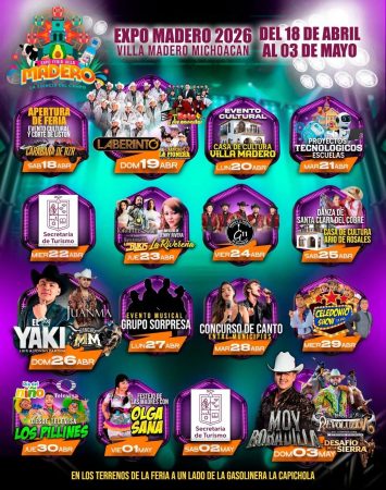 Todo listo para el arranque de la primera Expo Feria Madero 2026