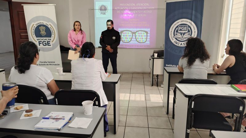 Impulsa Fiscal General, Carlos Torres Piña, cultura institucional contra el hostigamiento y acoso laboral y sexual