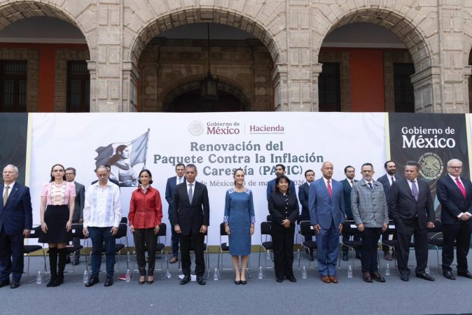 Empresas proveedoras y tiendas de autoservicio firman renovación del PACIC para mantener el precio de la canasta básica: Sheinbaum