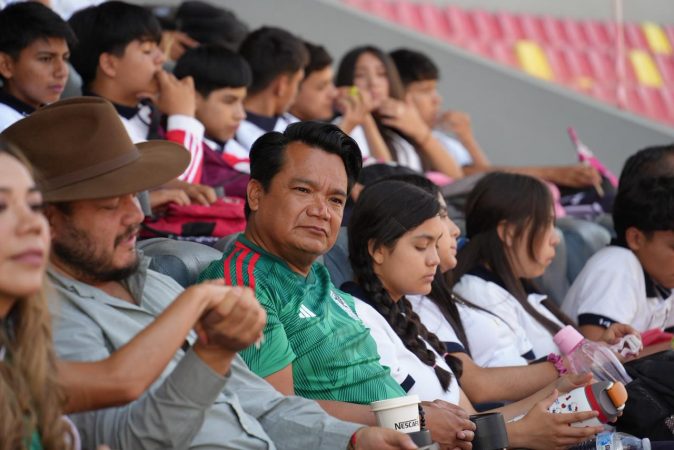 “Sácale la roja al delito”, comienza estrategia de prevención infantil en el Estadio Morelos