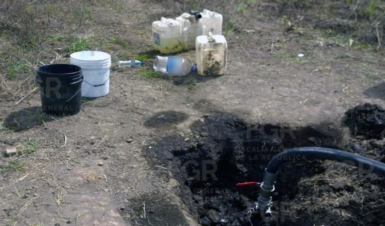 FGR INICIA INVESTIGACIÓN POR LA LOCALIZACIÓN DE UNA TOMA CLANDESTINA EN DUCTO DE PEMEX EN CUITZEO