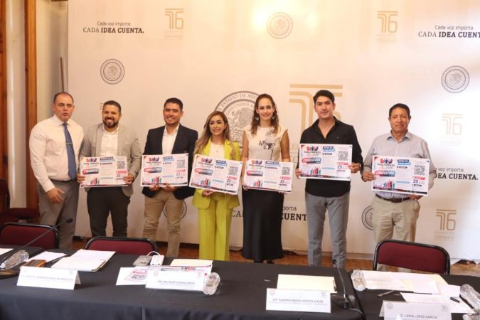 Invitan diputados a juventud michoacana a participar en Parlamento Juvenil Incluyente 2026